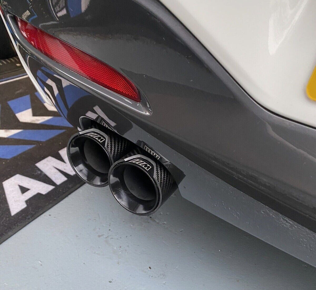 BMW M Perfomance Premium Glossy Carbon Fiber Exhaust Tip