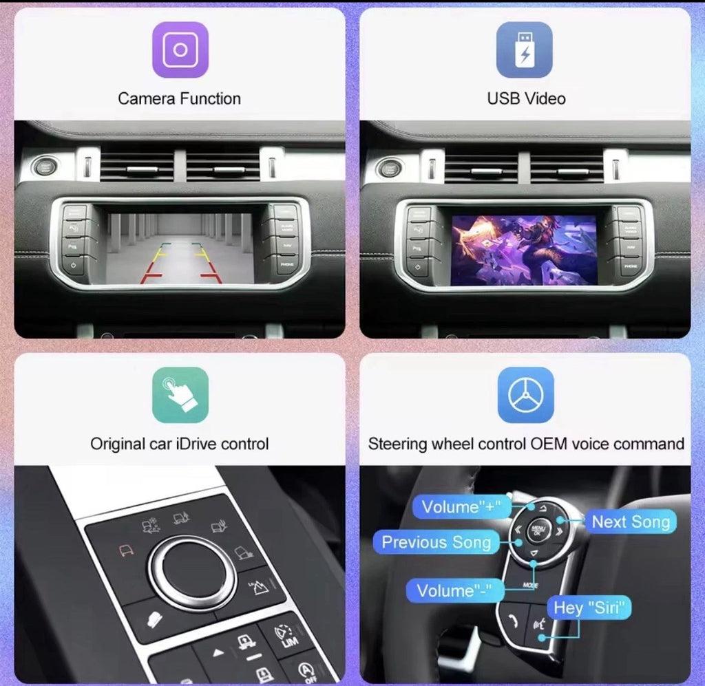 Range Rover Sport (Bosch) Apple Carplay & Android Auto Upgrade Kit 2012-2015