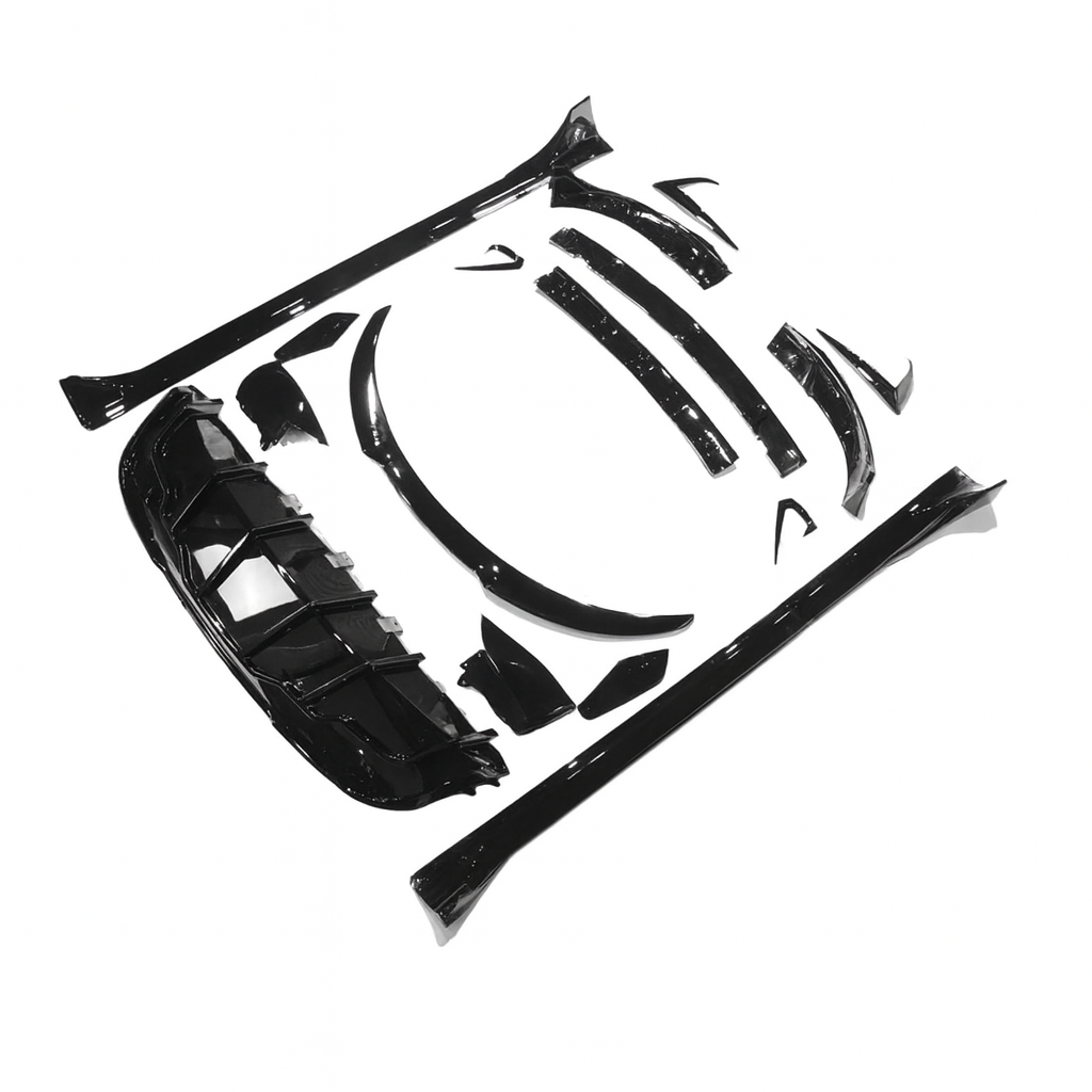 TESLA MODEL Y FULL GLOSS BLACK KIT - BLAK BY CT CARBON